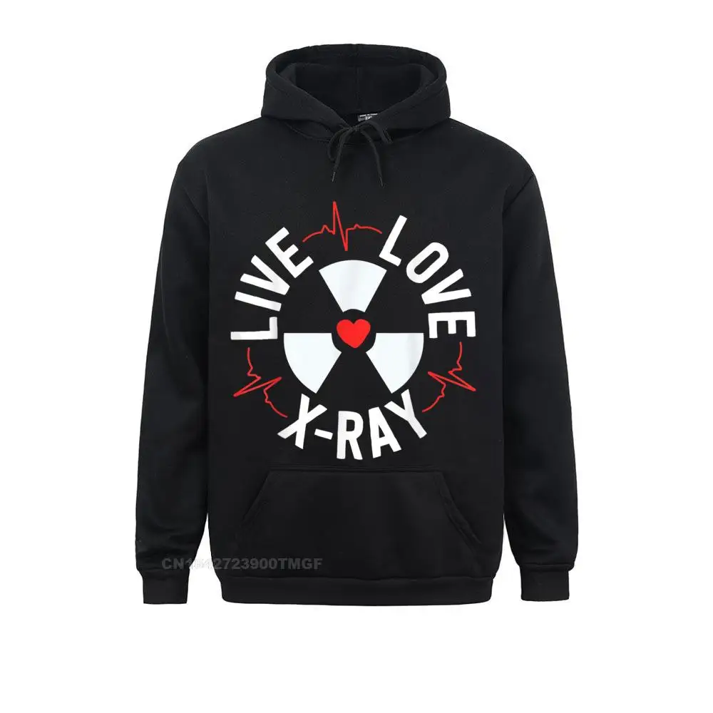 

Live Love X-Ray Radiologist Graduation Radiology Tech Oversized Hoodie Sweatshirts Company Normal Male Hoodies Hoods Punk