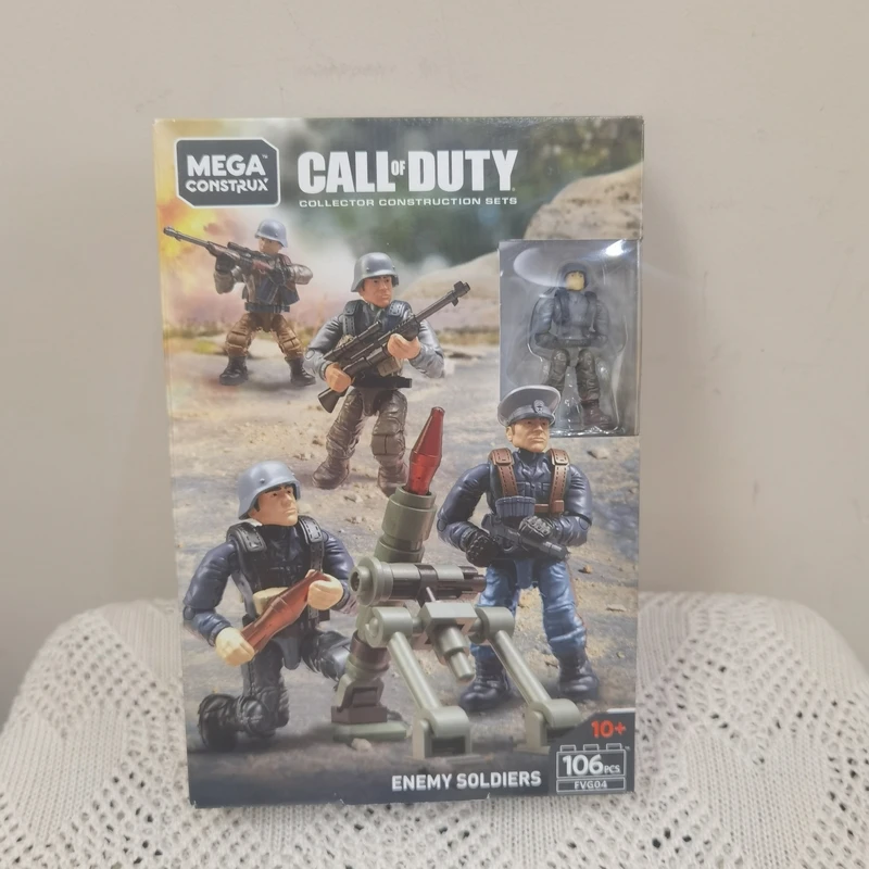 Mega Construx Blocos Call of Duty, Segunda Guerra Mundial selado, Novo, FVG04