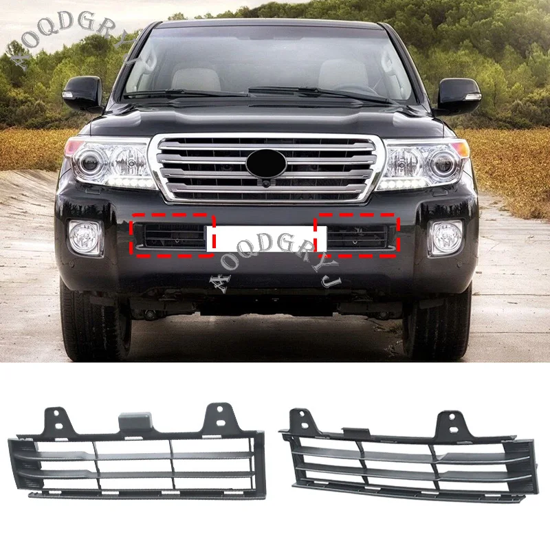 

Auto Parts Grid Grill Front Lower Bumper Grille 2pcs Fit For Toyota Land Cruiser LC200 2012-2015