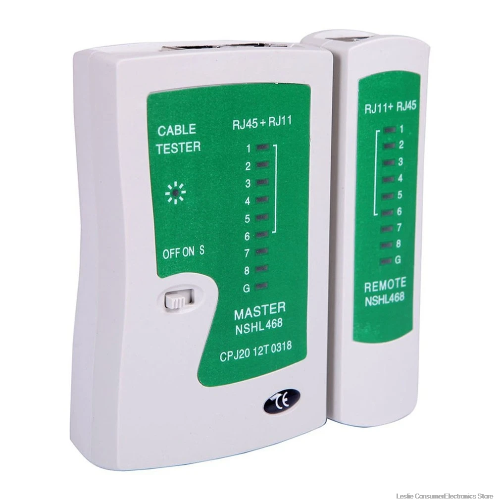 Rede Lan Cable Tester Teste Rj45 Rj-11 Cat5 Utp Ferramenta Ethernet Cat5 6 E Rj11 8P Rede Portátil Cable Tester dropshipping quente