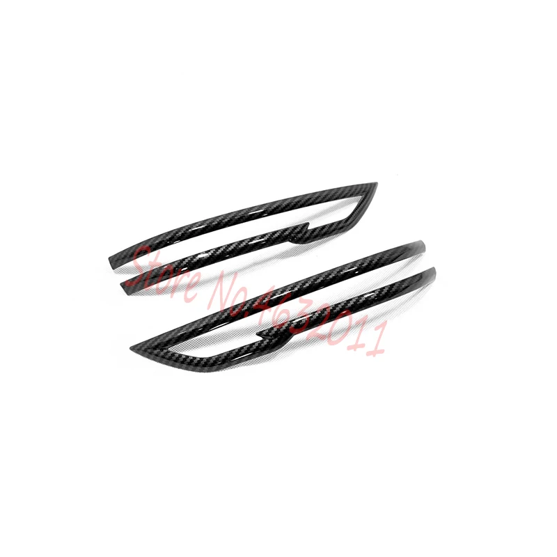 For Nissan Juke 2014 2015 2016 2017 2018 New Accessories ABS Chrome/Carbon fibre car door side rearview mirror strip Cover Trim