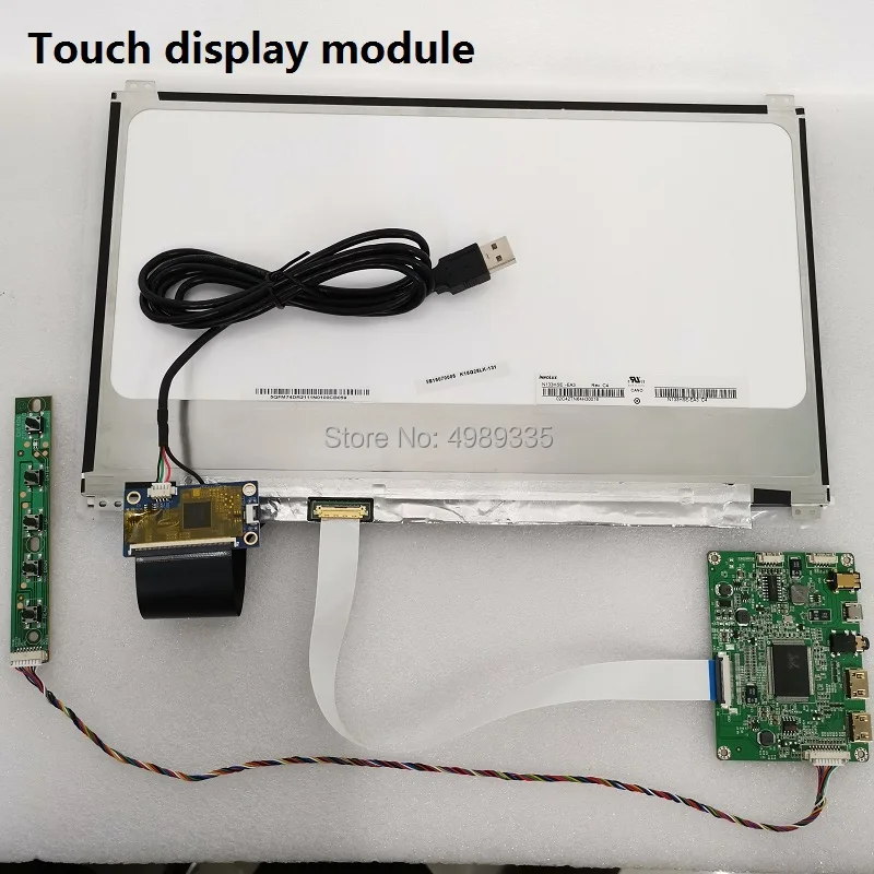 13.3 Inch Touch-Module Kit 1920X1080IPS Volledige Kijkhoek 10 Point Capacitieve Touch Bijpassende