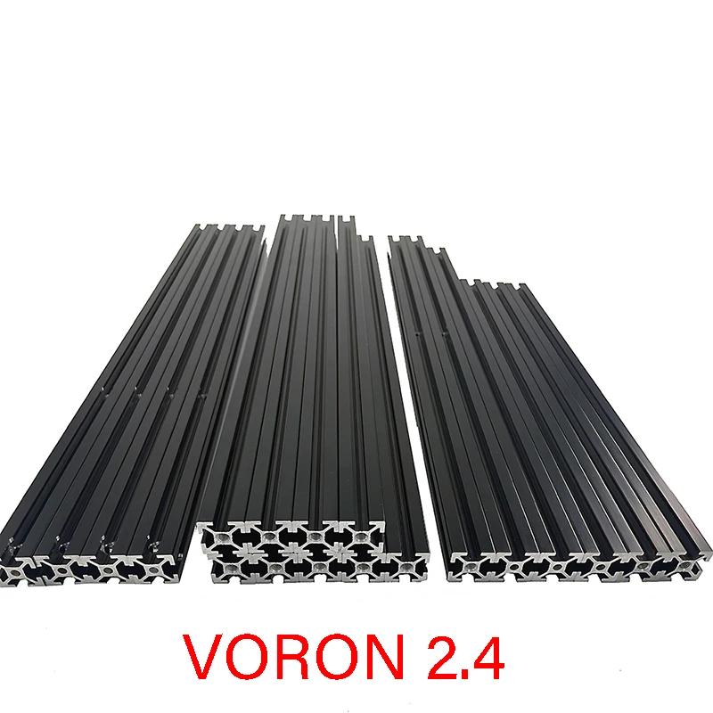 V2.4 Misumi extrusion Frame Kit for V2.4 3d Printer black anodized Blind Joints V2.4 for VORON extrusion Frame