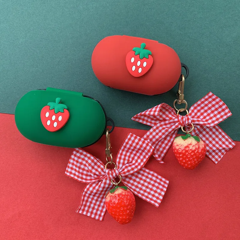 Custodia in Silicone simpatico cartone animato per Samsung Galaxy Buds / Buds + Plus custodia auricolare Bluetooth custodia per cuffie senza fili