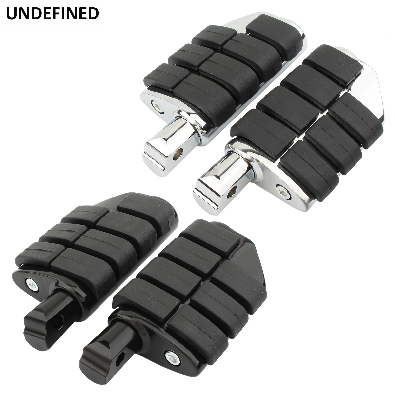 

Black Front Rear Foot Pegs Footrest Pedals For Harley Softail Fat Bob Breakout Street Bob Low Rider Sport Glide FLS 2018-2020