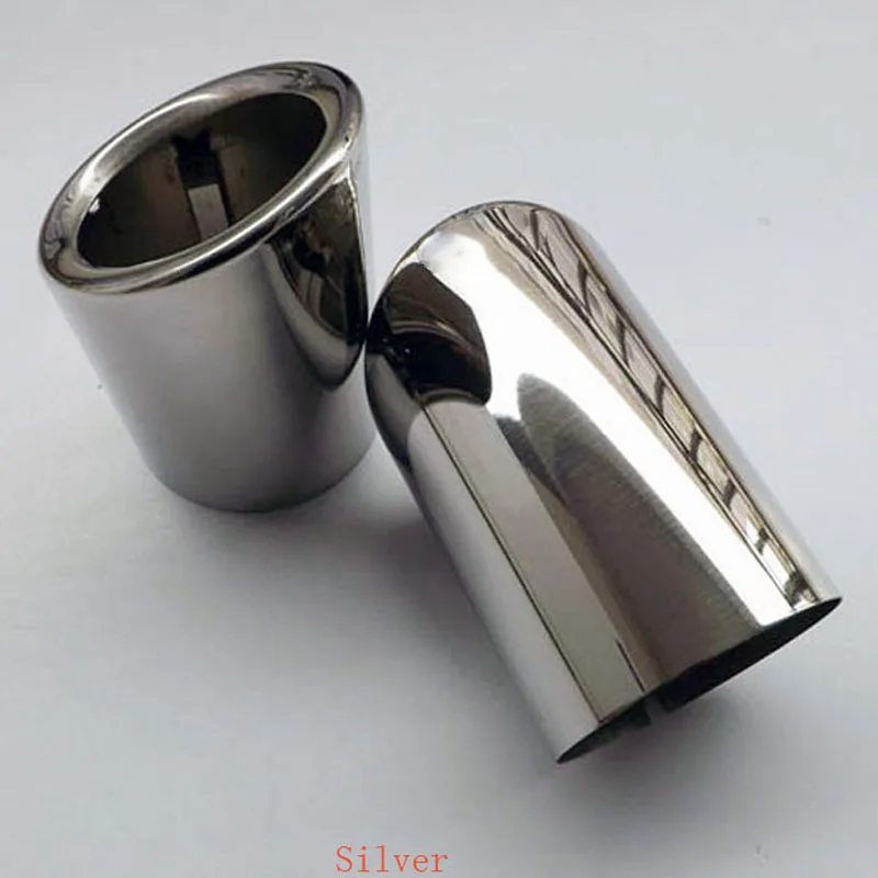 Muffler Tip Car Pipe Exhaust Parts Accessories for Audi A6 C6 4f Avant Allroad Sedan 2004 2006 2008 2009 2010 Car Styling