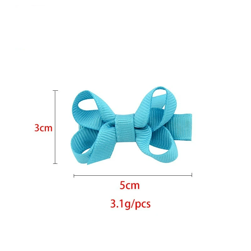 1 PCS Baby Girl Clothes Infant Hair Clips Accessories Cloth Tie Bows Headwear Tiara Gift Toddlers Newborn Barrettes