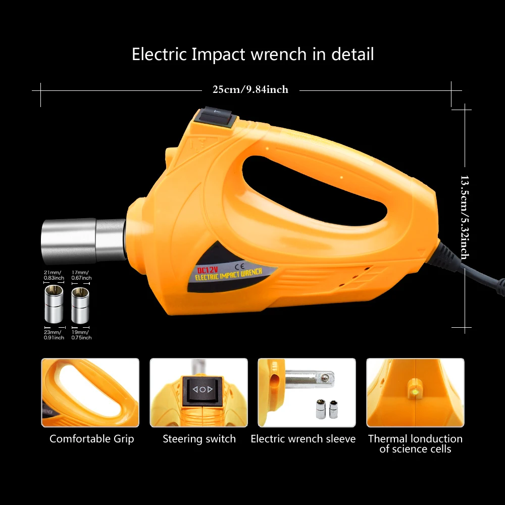 FOVOW 3 Ton Electric Car Jack Kit Lifting Set 12V 3 in 1 scissors car Jacks With Impact Wrench And Pump Auto Lift repair Tools