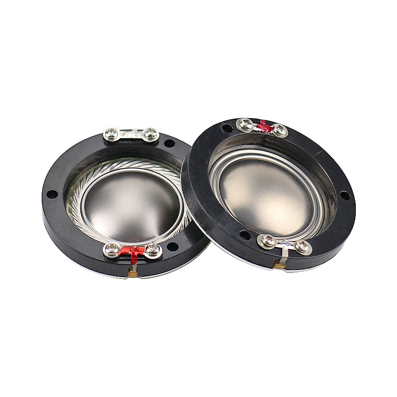 GHXAMP Flat Wires 34.4MM Titanium Diaphragm Tweeter Voice Coil Horn 34MM Core 8OHM Speakers Repair Accessories Driver DIY 2PCS