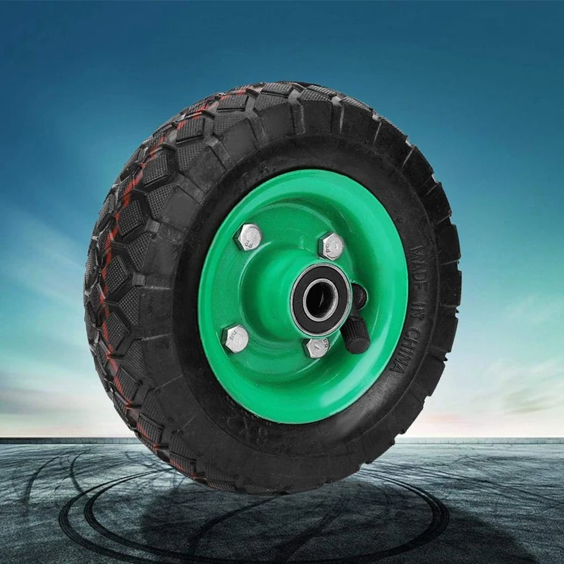 Inflatable Tire Wear-Resistant 6In Wheel 150mm Tire Industrial Grade Cart Trolley Tyre Caster 250Kg 36Psi