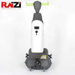 Raizi Mini Floor Scrubber Cleaning Machine Industrial Vacuum Cleaner 360° Rotating Cleaning For Cement Floor Epoxy Floor Terraz