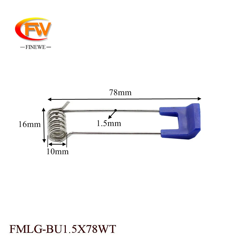 5pcs/lot Recessed Lighting Accessories Lamp Spring Clamp Fixed LED Panel light Spotlight Spring Snap Wholesale