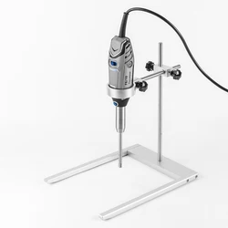 Lab Equipment Homogenizer Disperser Mixer 5000-35000rpm Laboratory Adjustable HandHeld High Speed Homogenizer Bracket F6/10 145W