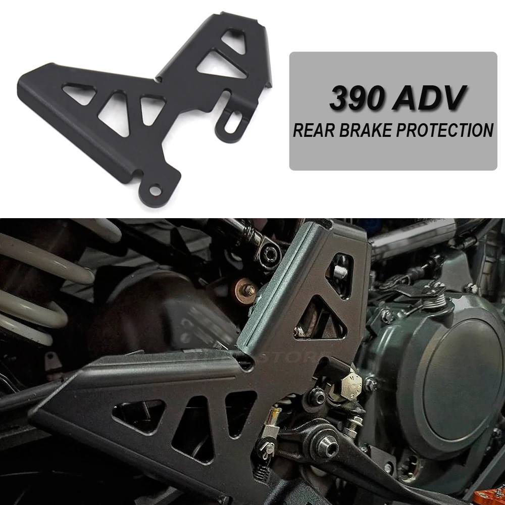 

For 390 ADVENTURE 390 ADV 2019 2020 2021 Motorcycle Accessories Rear Brake Heel Protective Guards Cover Master Cylinder Guard