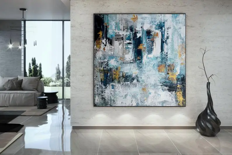 

Abstract Art Original Painting Contemporary Art Dine Room Wall Art Extra Large Wall Art Modern Painting Custom Art Canvas Art