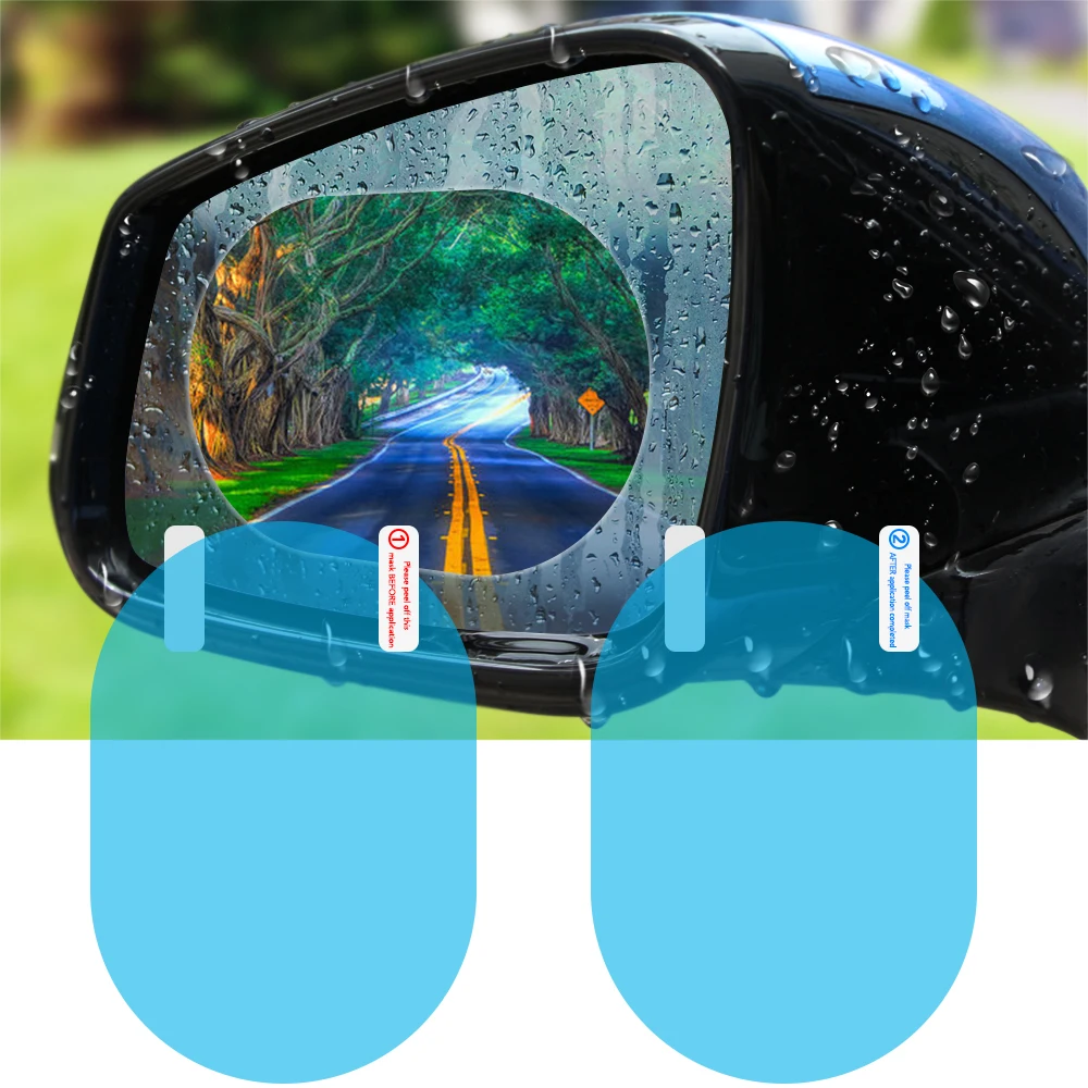 car rearview mirror waterproof film sticker for Peugeot 208 3008 5008 408 2008 308 508 306 407 807 Partner