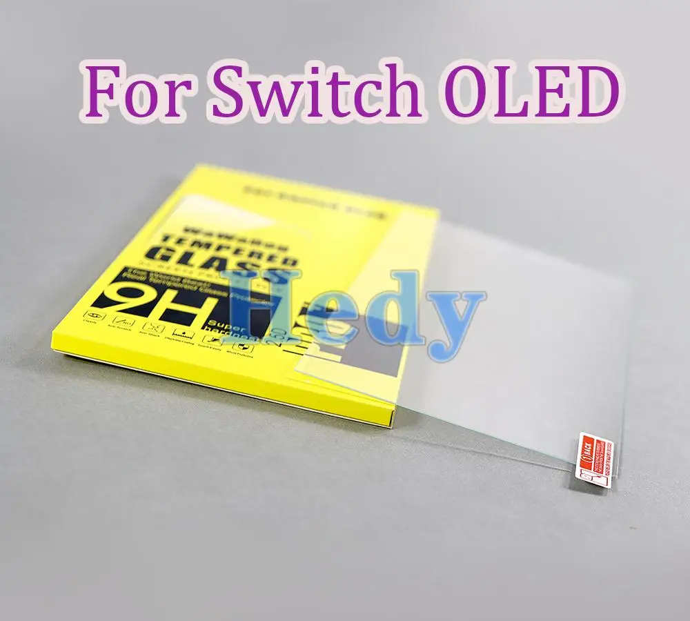 50pcs 9H Tempered Glass For Nintendo Switch Lite Screen Protector Film for Switch OLED Screen Protective Glass Game Accessories