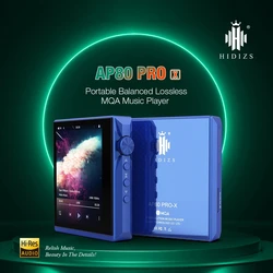 Hidizs AP80 PRO-X MP3 Player Portable Balanced Lossless MQA Music Bluetooth Player FLAC LDAC USB DAC DSD64/128 DAP