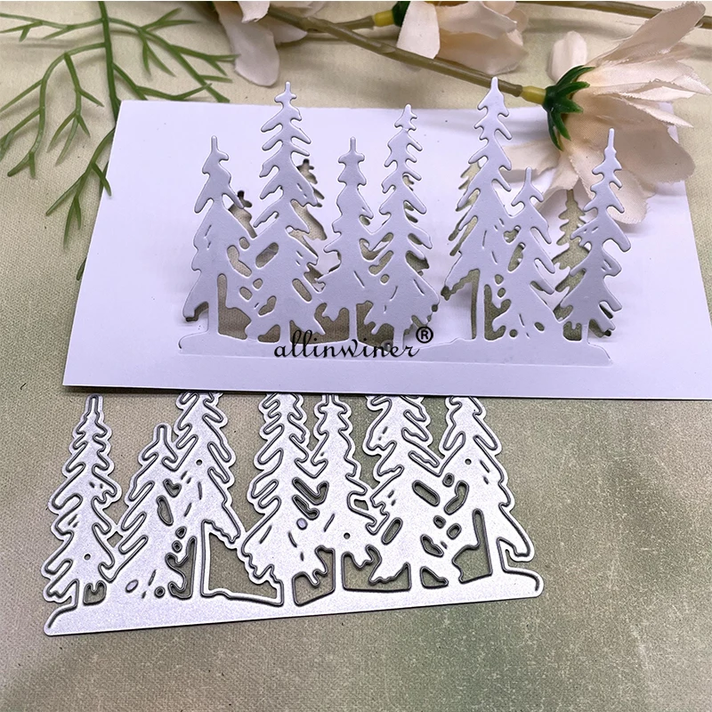 Christmas tree Metal Cutting Dies Stencils Die Cut for DIY Scrapbooking Album Paper Card Embossing