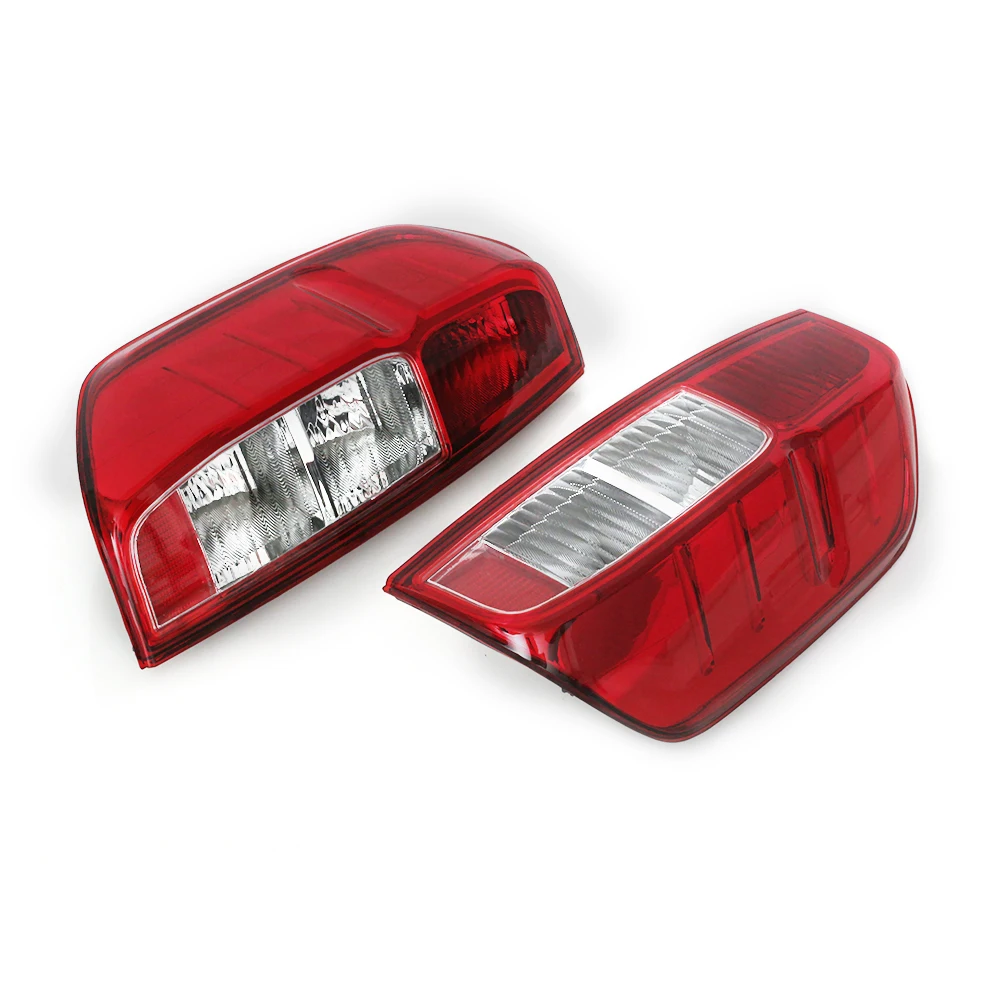 Car Rear Brake Light Warning Lamp Red Tail Lamp Taillight For Nissan Navara D40 2005-2015 Without Bulbs