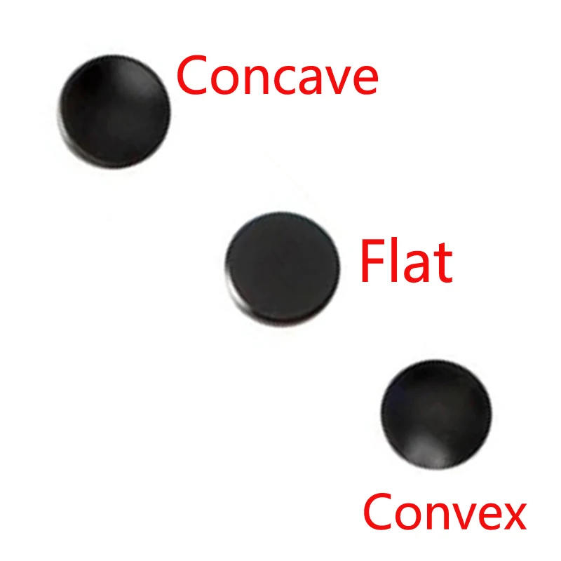 Tapparelle pulsante di scatto della fotocamera nero rosso argento piatto convesso concavo per Canon Nikon Leica per Rolleiflex iqblad Fuji