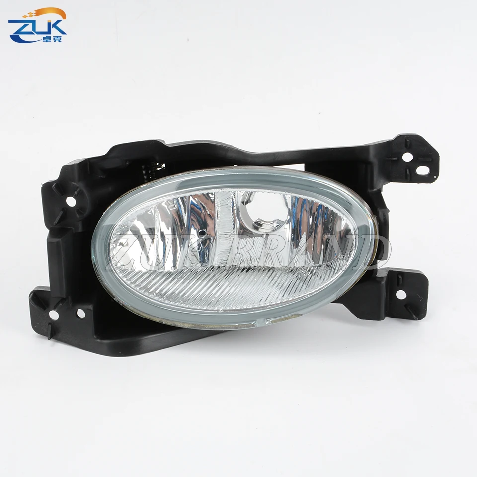 ZUK Front Fog Lamp Fog Light Front Bumper Foglight For HONDA CITY 2012 2013 2014 GM2 GM3 With Glass Lens Aluminum Lamp Bowl