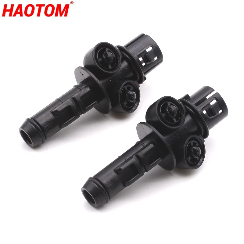 2PCS Car Headlight Washer Nozzle Actuator Pump Headlamp Cleaning Water Spray Jet Repair Kit For Toyota AVENSIS T25 2006-2008