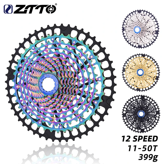 ZTTO MTB 12 Speed 11-50 Cassette HG Standard 11-46T 12v k7 Ultralight Full  Steel Lightweight 12s 12speed Sprocket Ultimate - AliExpress