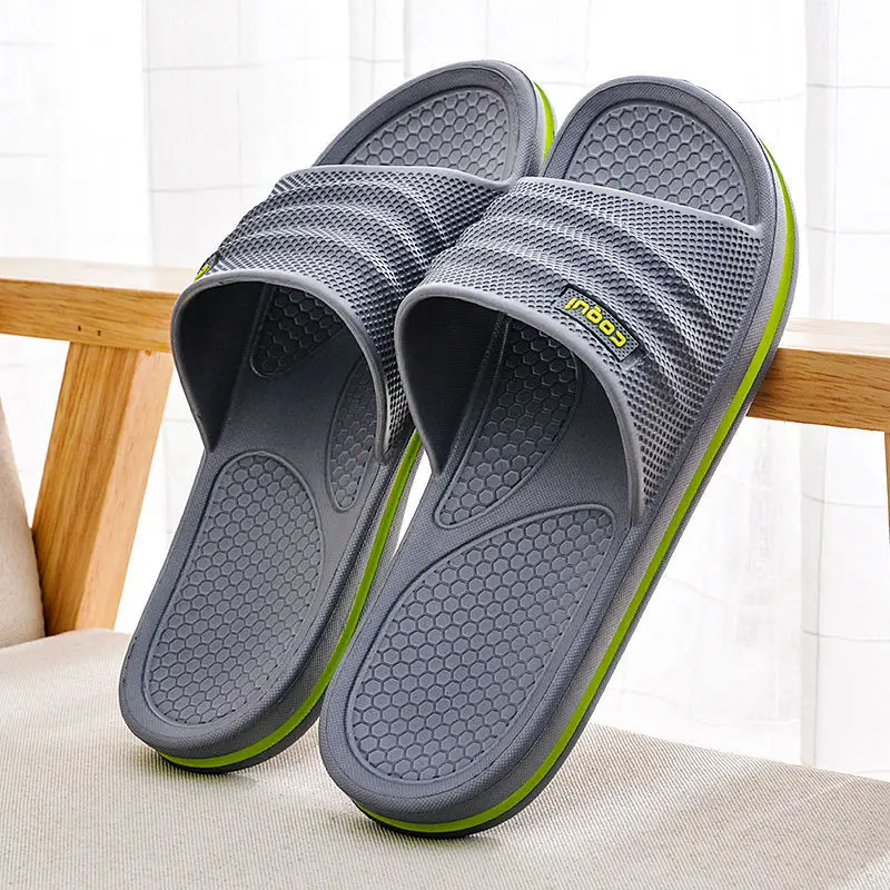 Men\'s Slippers EVA Non-slip Bathroom Slippers Soft comfortable Home Summer Unisex Slippers Indoor House slippers for Man