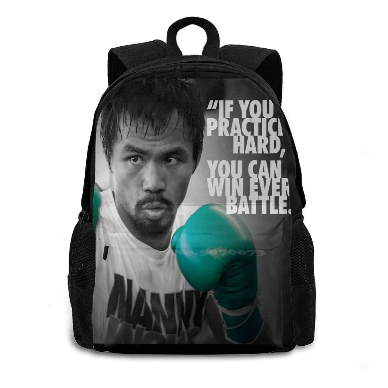 Manny Pacquiao Hot Sale Schoolbag Backpack Fashion Bags