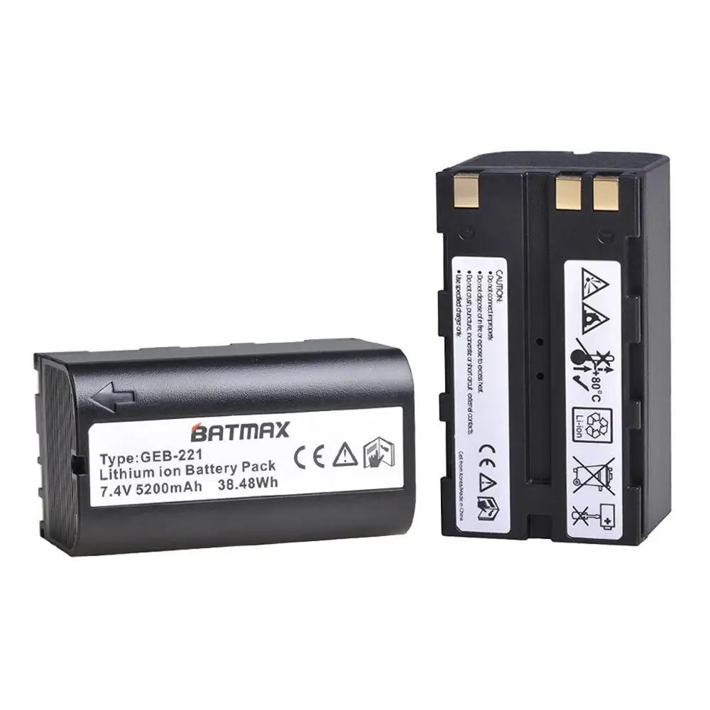 

5200mAh GEB221 GPS battery for GPS900 GRX1200 GS20 PIPER 200 RX900 Piper 100/200 Laser,ATX1200 GPS1200 RX1200 TC1200 TPS1200