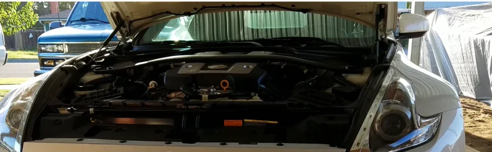 

Демпфер Переднего Капота для 2009-2020 Nissan 370Z, газовые стойки, поддержка подъема, амортизатор, углеродное волокно