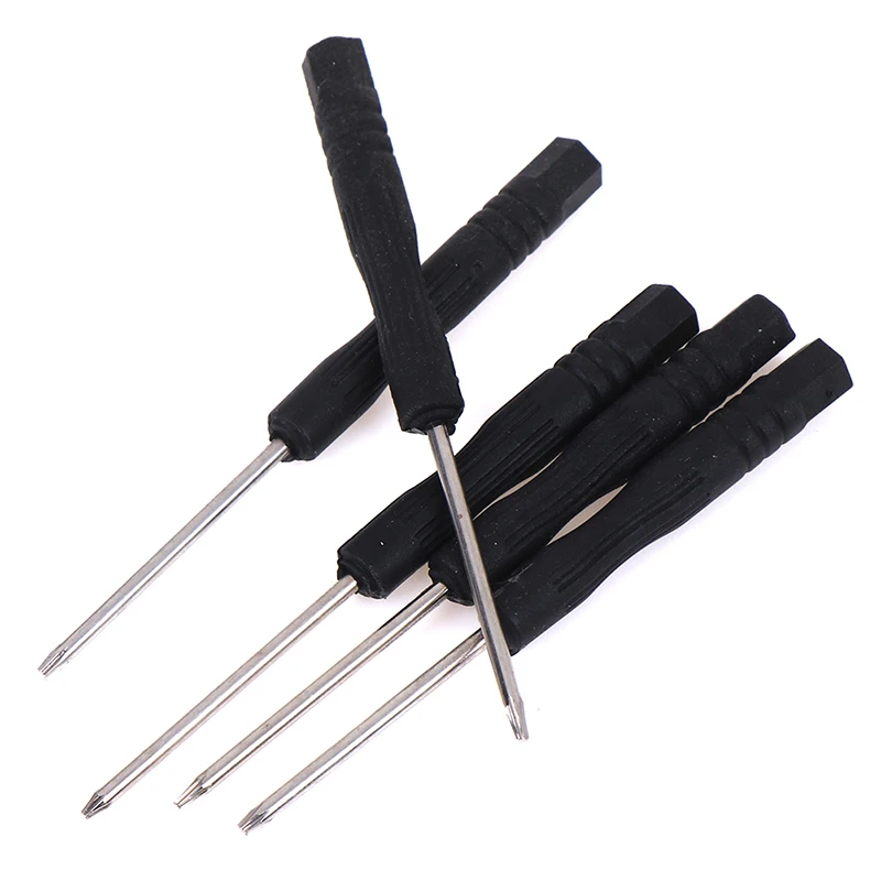 Juego de destornillador Torx de precisión negro de 5 piezas + T2 T3 + T4 + T5 + T6 para la herramienta de reparación de teléfonos móviles