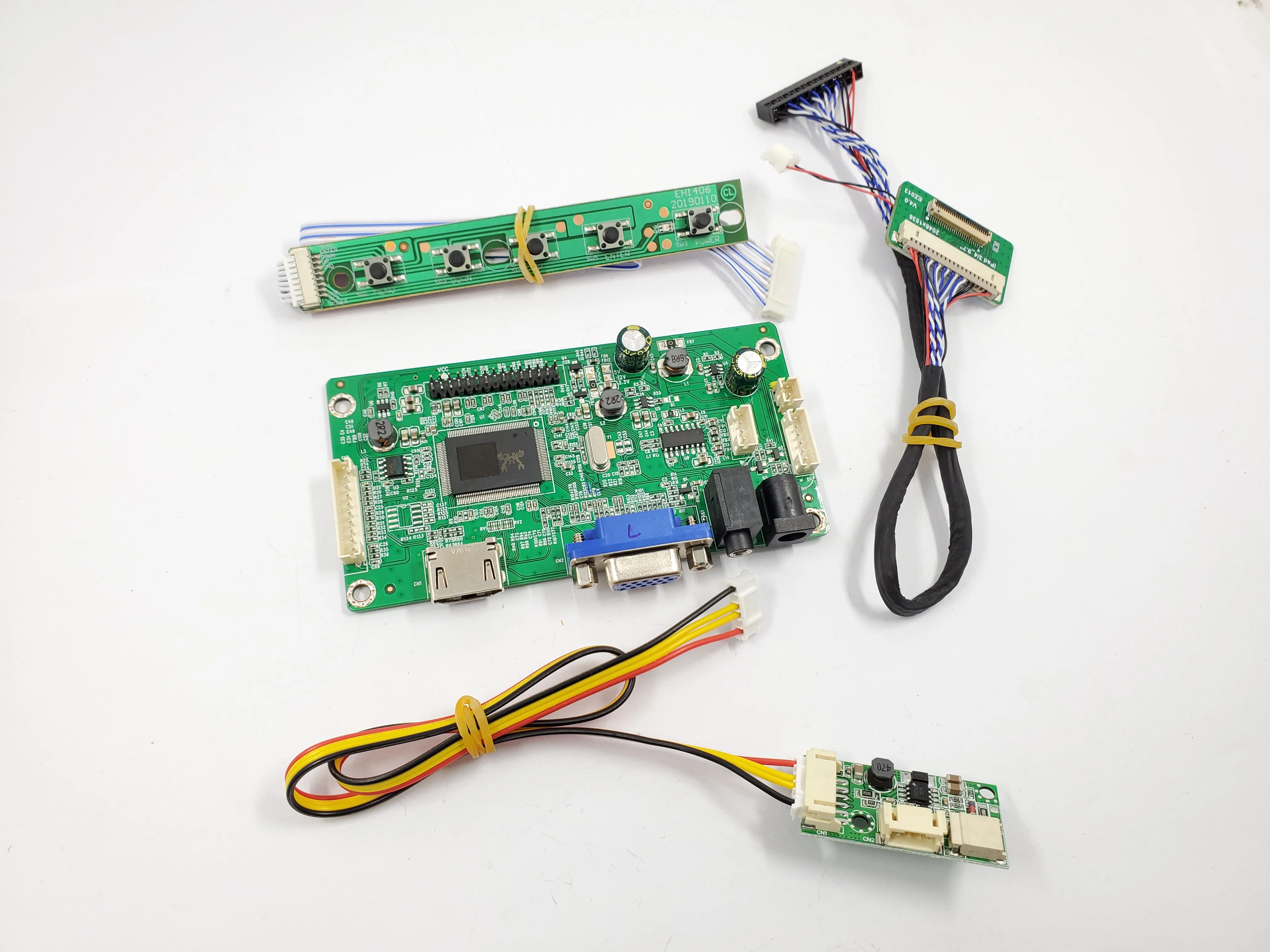 

2K HDMI-C VGA плата контроллера для iPad 3 4 9,7 дюймов LP097QX1 SPA1 SPAV SPC1 электронной обработки сигнала 4-канальный 51-Pin ЖК-дисплей Дисплей Панель