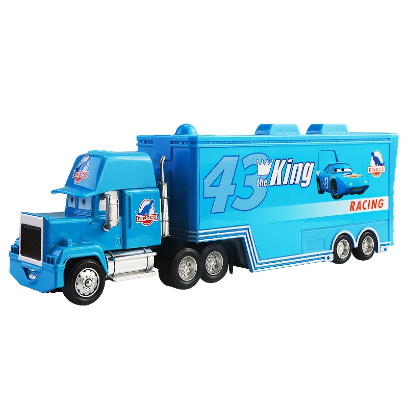 Disney-Pixar Cars 3 Diecast Toy Car Set para Meninos, Relâmpago McQueen, Jackson Storm, Mack Uncle Truck, Anime Deluxe, 1:55