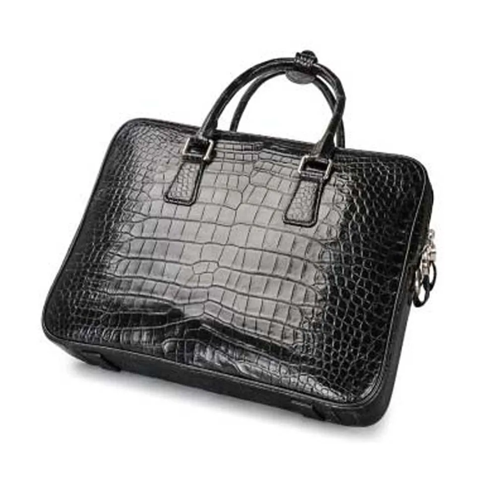 madun crocodile men briefcase  male handbag business  leisure  handbag One shoulder bag