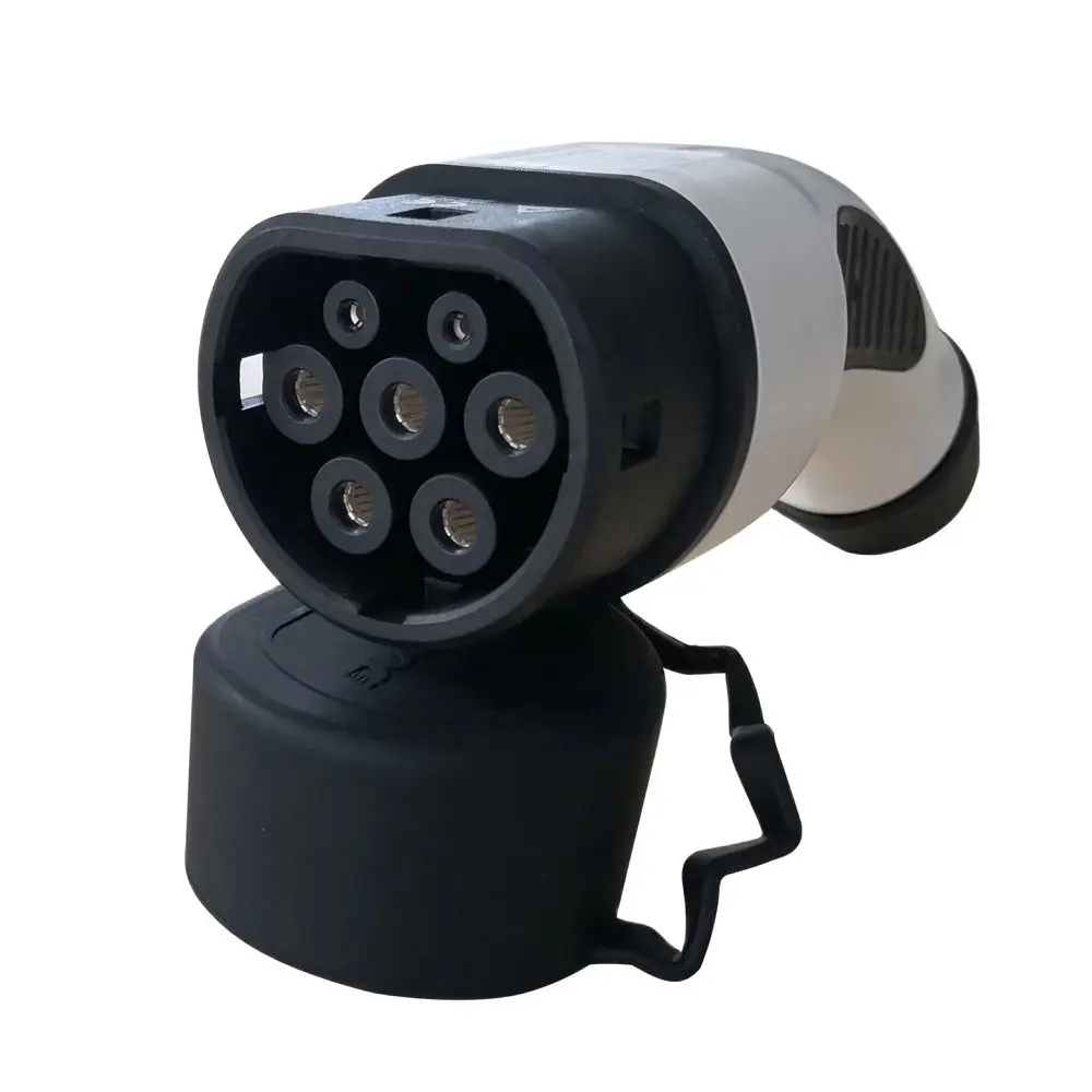 

3 Phase 32A Charging Connector Car Portable EV Charger Electric Vehicle Type 2 IEC 62196 PHEV Charger Plug Car Side Adapter