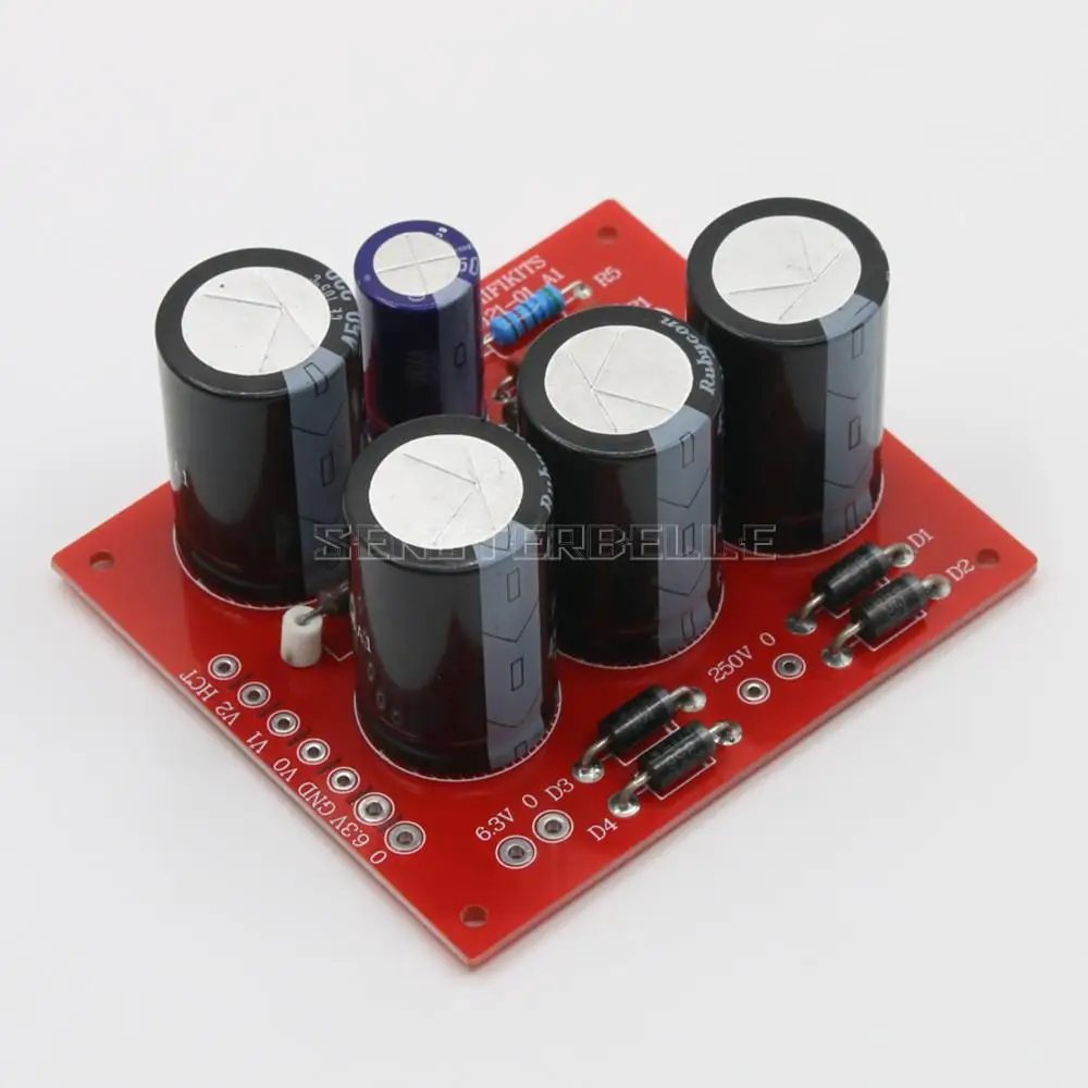 Assemble AN OTO EL84 Parallel Single-Ended Tube Audio Amplifier Board 9WX2 With Power Supply Board