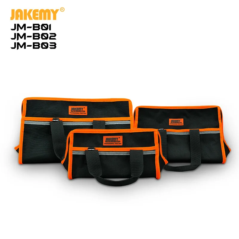 JAKEMY New 2019 Multifunction Tool bags 600d Oxford cloth Portable Electrician Bag Thicken Work Pocket