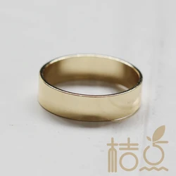 DIY Supply-Solid Brass Finding CLOSED Ring - Link - Loop - No Hole 19x5mm (3829C-V-190)