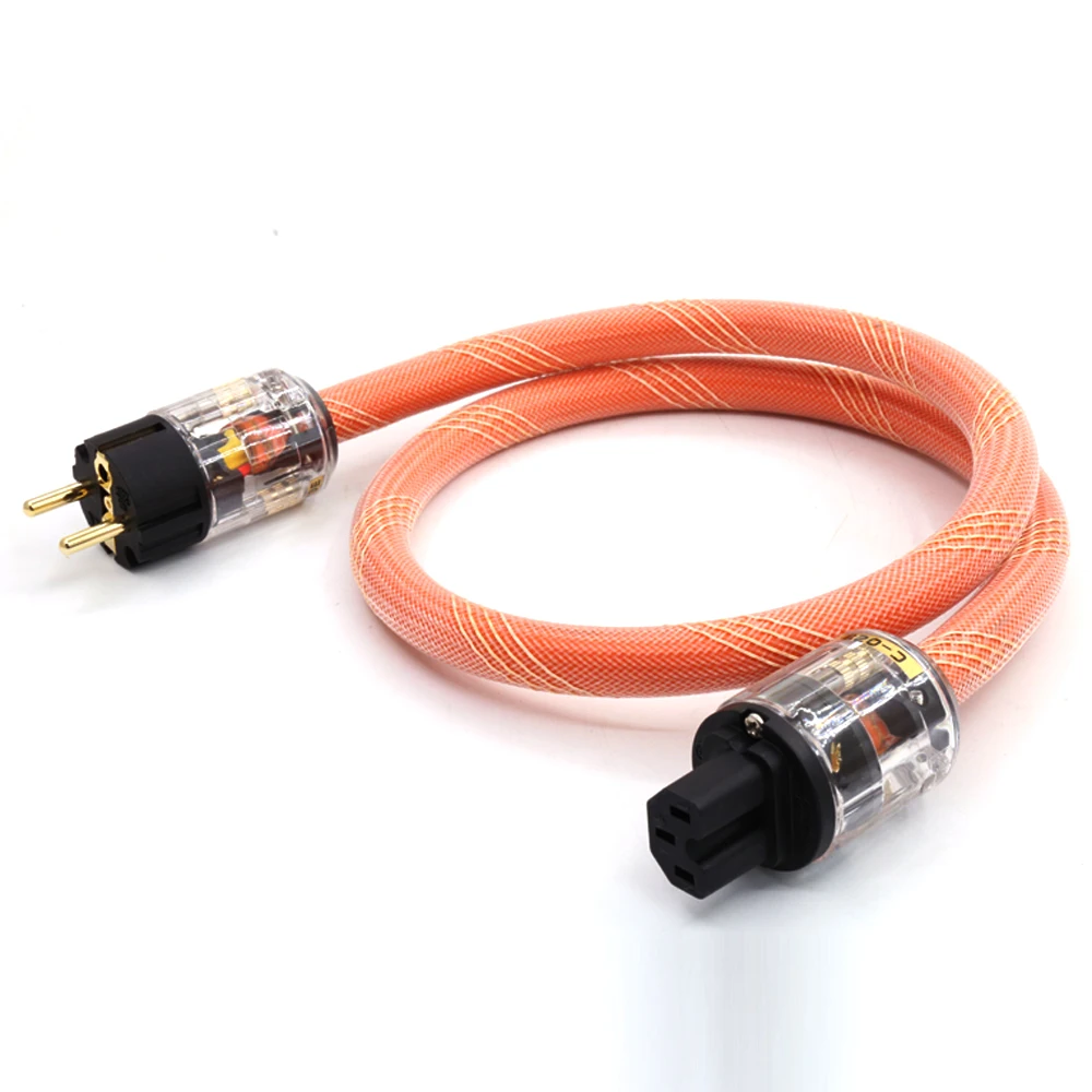 HIFI 5N OCC Кабель питания переменного тока Hi-Fi аудио Шнур питания США/ЕС Кабель питания из чистой меди с разъемом питания P-029/P-029E