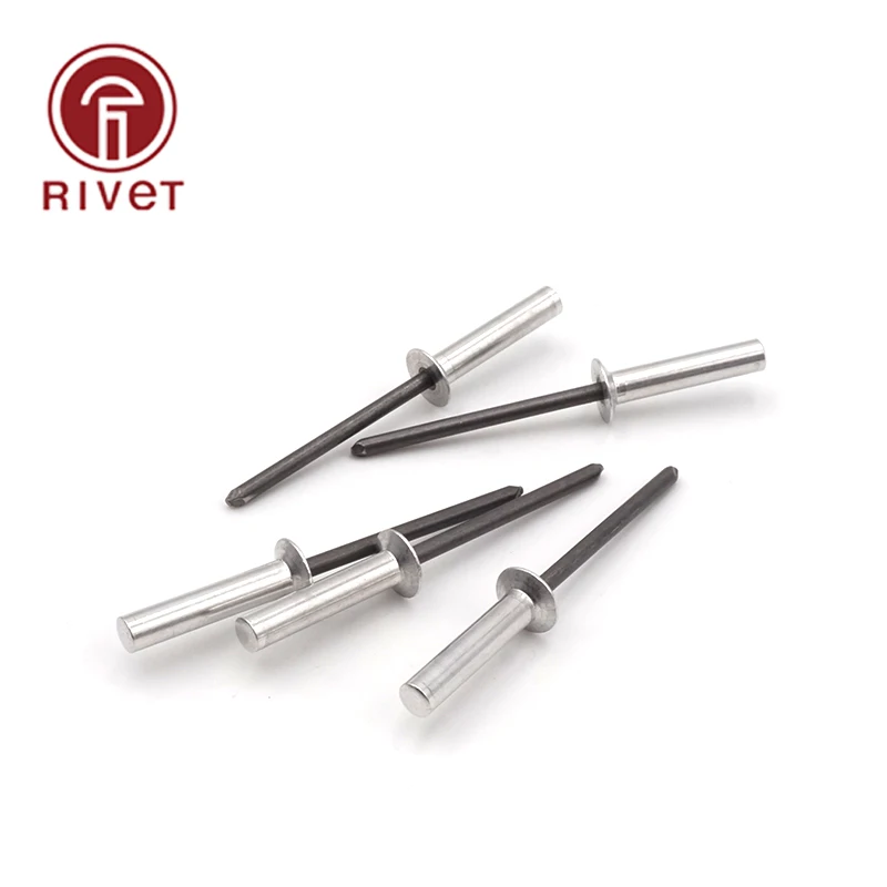 DIN 15974 2000pcs M3.2 Aluminum Countersunk Head Closed End Blind Rivet Sealed Blind Rivet Water Air Tightness Rivets