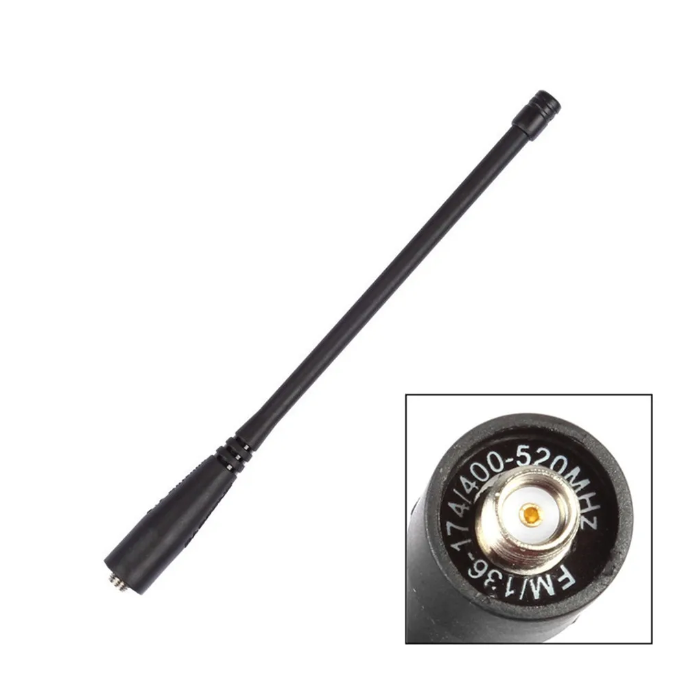 5pcs Walkie talkie antenna for BaoFeng uv-5r  SMA-Female UHF/VHF 136-174/400-520 MHz , UV5R UV-82 GT-3 Baofeng accessories