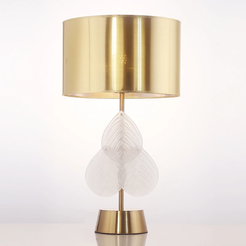 Modern Metal And Glass Table Lamp E27 Decoration Table Lamps Desk Nordic Living Room Decor LED Night Lights EU/AU/US/UK Plug