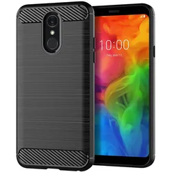 For LG Q7 Case Luxury Full Soft TPU Silicone Cover ShockProof Case For LG Q7 Plus Q 7 LGQ7 Protective Phone Cases
