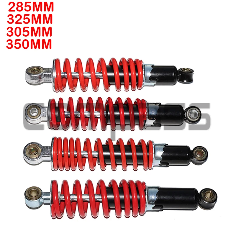 285/325/305/350mm Motorcycle Modified Front and Rear Shock Absorbers Suitable For 50cc 70 90 110 125cc Pit Bike ATV Kart