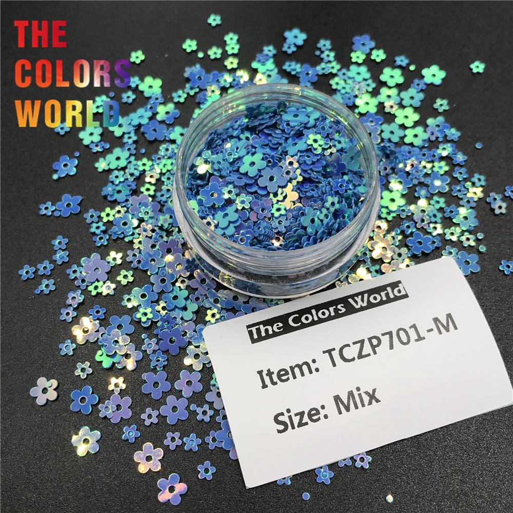 TCT-555 Mix Flower Flor Sequins Lentejuela Nails Art Decoration Nail DIY Decoration Crafts Home Decoration Festival  Accessories