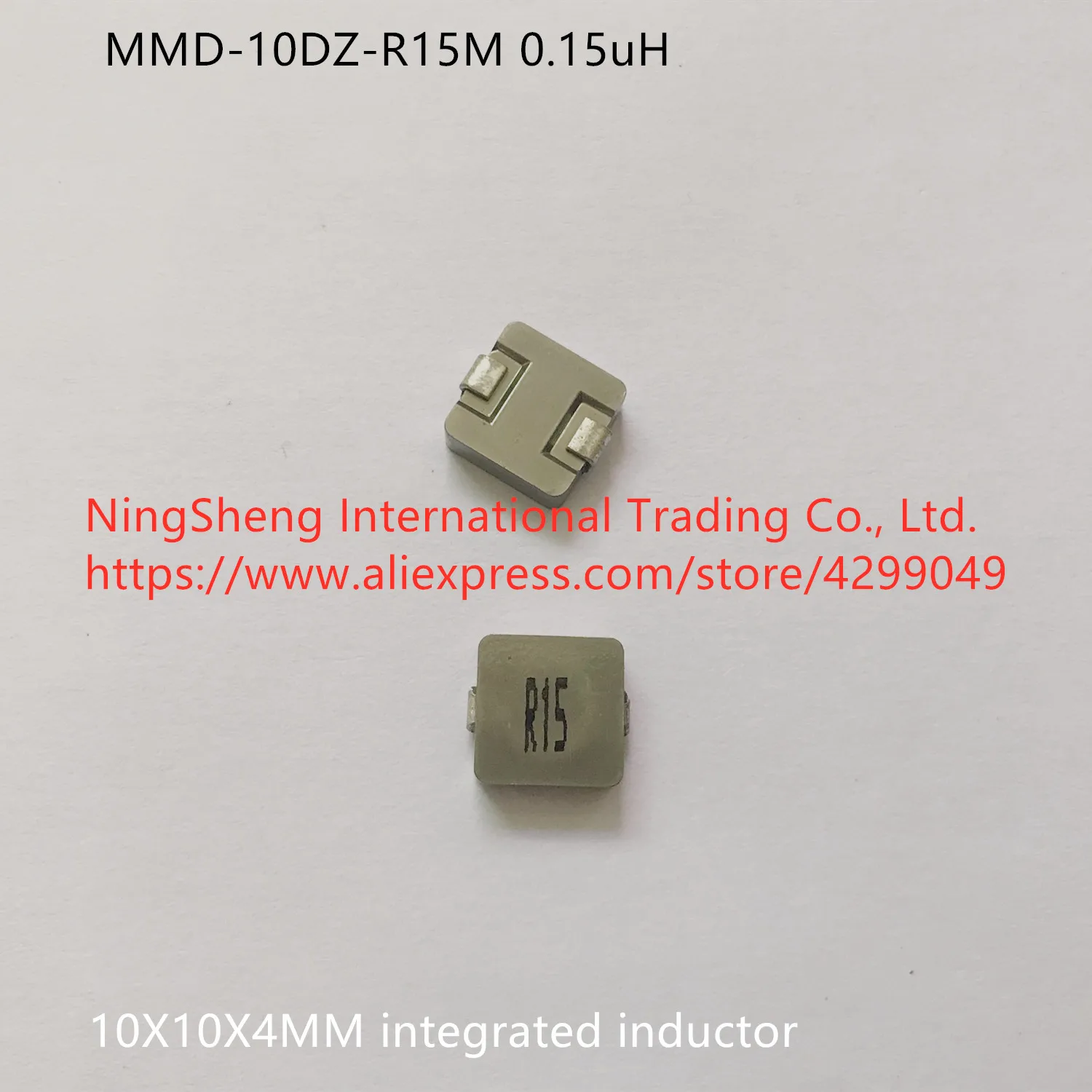 

Оригинальный новый 100% интегрированный индуктор MMD-10DZ-R15M 0,15uH 10X10X4MM