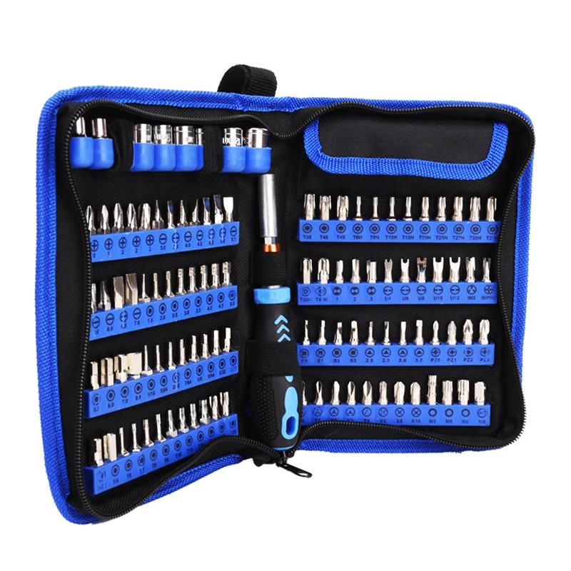 

6.35mm Screwdriver Bit Holder Handle Multifunctional Magnetic Screwdriver Set Slotted Hex Torx Phillips Bit Repair Hand Tools