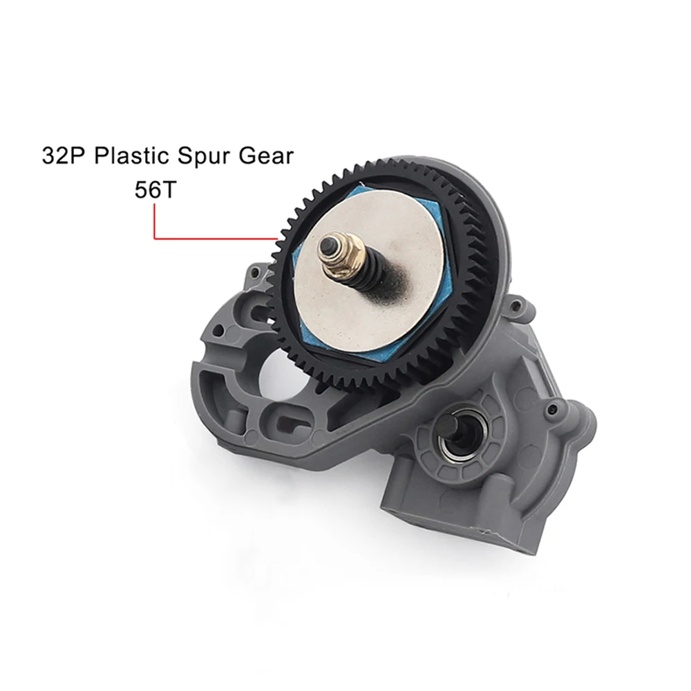 32P 56T Spur Gear 13T Motor Pinion Transmission Internal Gears Set for 1/10 RC Crawler Axial SCX10 II 90046 90047 Upgrade Parts